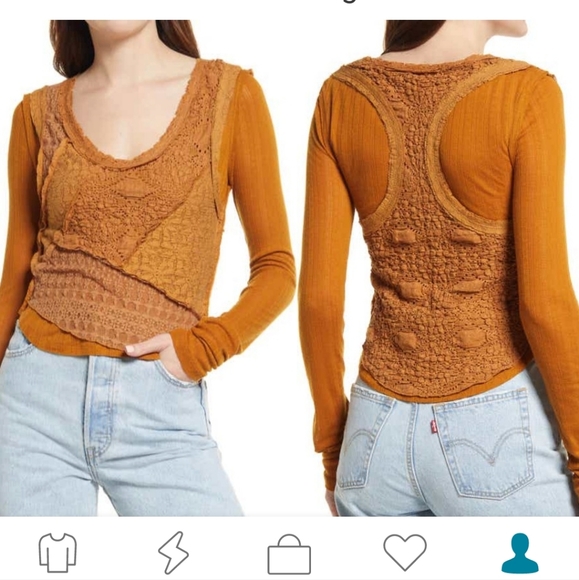 Free People Taylor Layered Looks Top - Picture 6 of 8